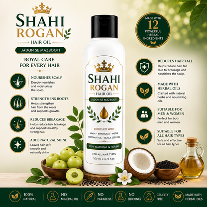 Shahi Rogan Herbal Hair Oil